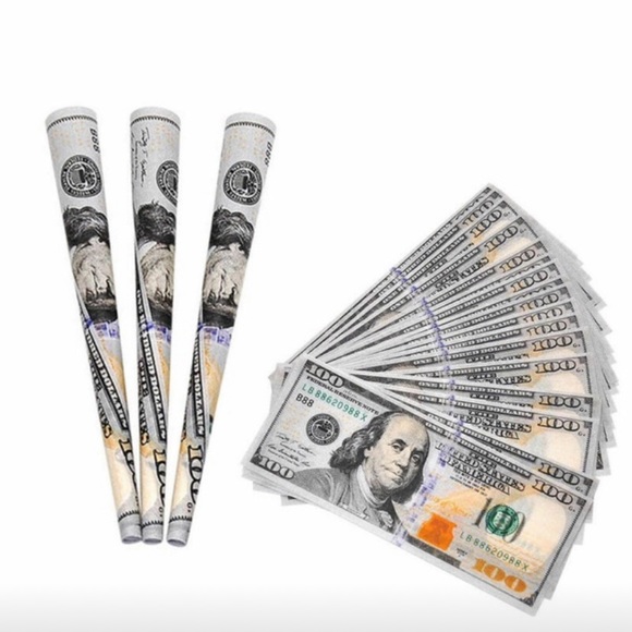 COPY - $100 Dollar Bill money Rolling Papers 10 p… - Picture 2 of 4